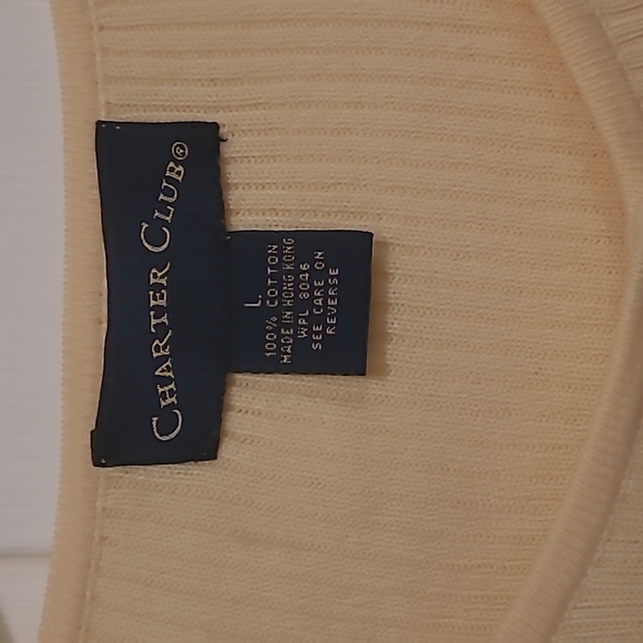 Charter Club Sweater/Undershirt Combo - Picture 9 of 10